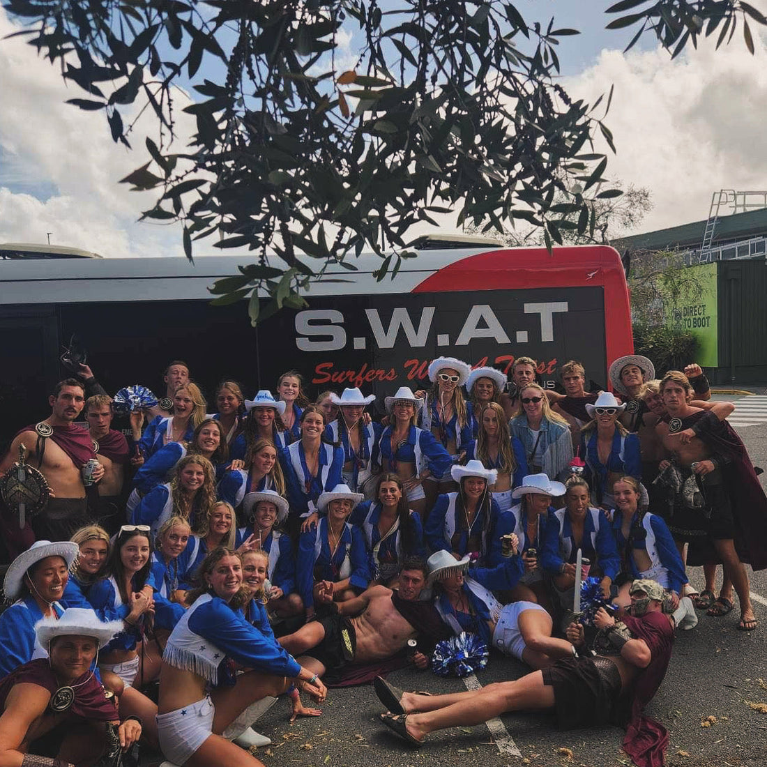 swat party bus hire gold coast