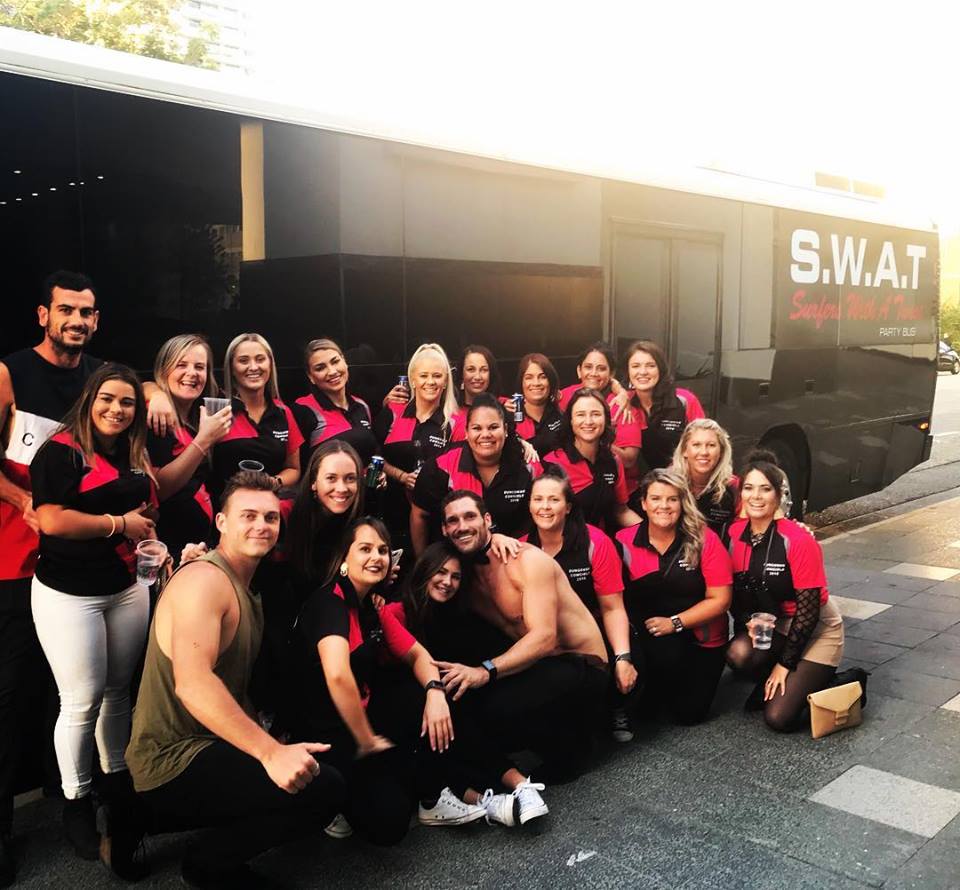 customised party bus transfer