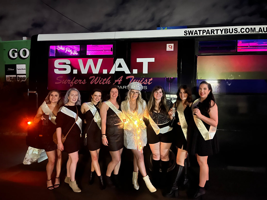SWAT party bus hire gold coast